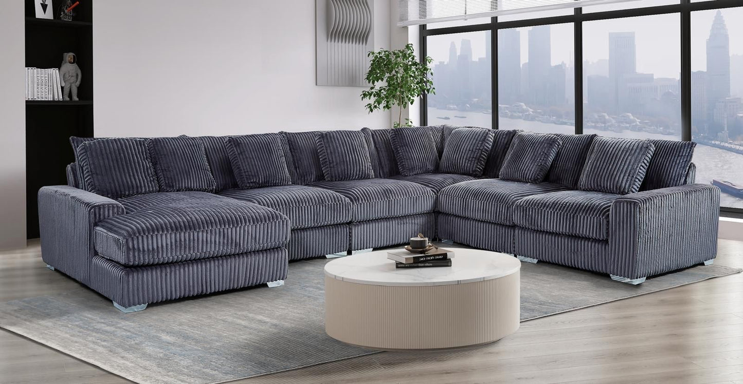 DEBI GREY - OVERSIZE SECTIONAL