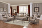 C200 - 5PC SILVER LIVING ROOM SET