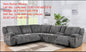 MILANO - GREY RECLINER SECTIONAL