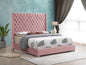 B2025 PINK - VELVET BED *** LOW STOCK***