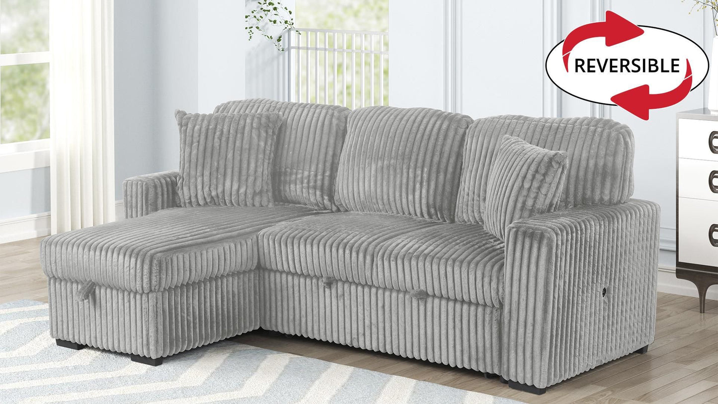 3440 - GREY Sectional