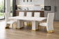 Vera Cream & Gold Dining Chair