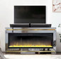 TVS-201 CHROME FIREPLACE