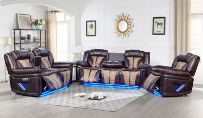 R16L Brown Recliner Livingroom Set  **** LOW STOCK ****