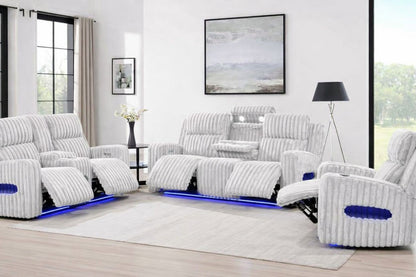 R17 Light Grey Recliner Set