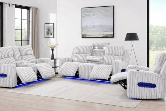 R17 Light Grey Recliner Set