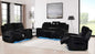 R17 Black Recliner Set