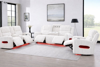 R17 Cream Recliner Set