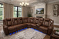 Tesla Brown - Reclining Sectional  **** LOW STOCK ****