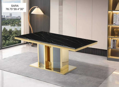 Sara Marble Dining Table