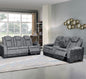 R12 GREY - RECLINING SET