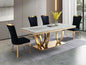 DUBAI - MARBLE DINING TABLE ONLY