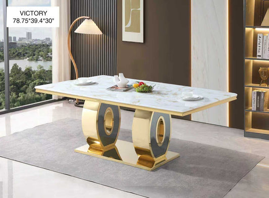 Victory Marble Dining Table